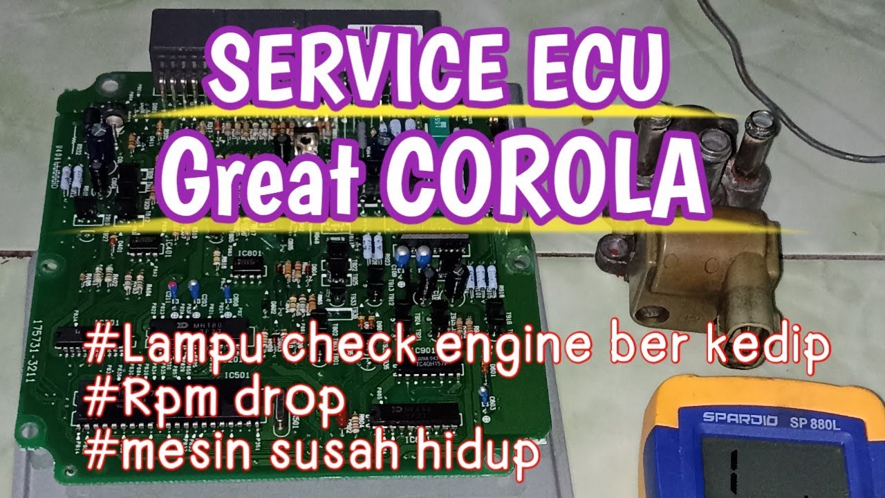Service ecu great corolla