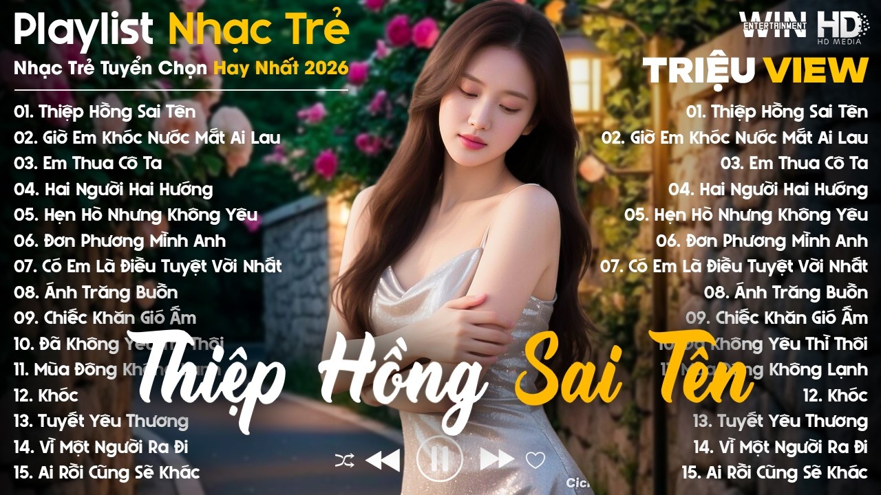 Thiệp Hồng Sai Tên, Giờ Em Khóc Nước Mắt Ai Lau... - Nhạc Trẻ Ballad Tâm Trạng Hot TikTok TRIỆU VIEW