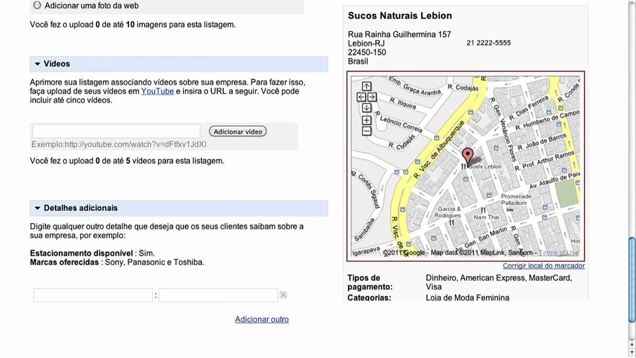 Adicione seu negócio gratuitamente ao Google Maps