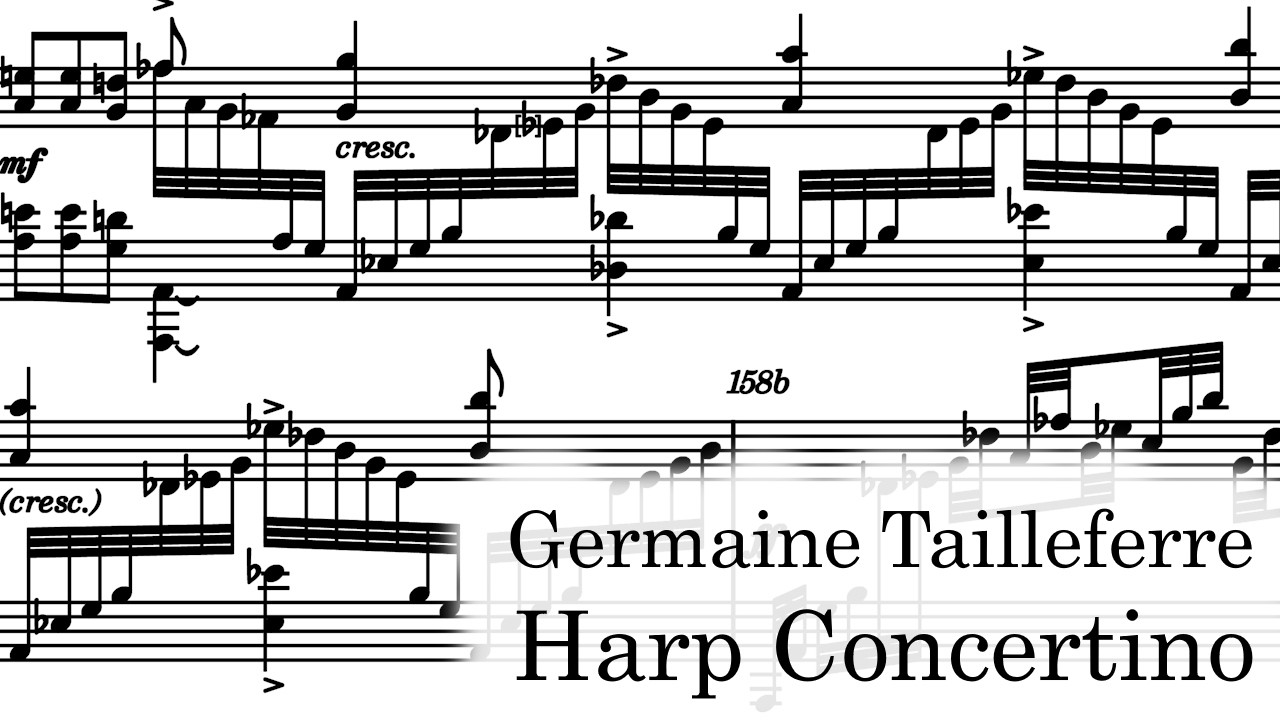 Germaine Tailleferre - Harp Concertino (1928)