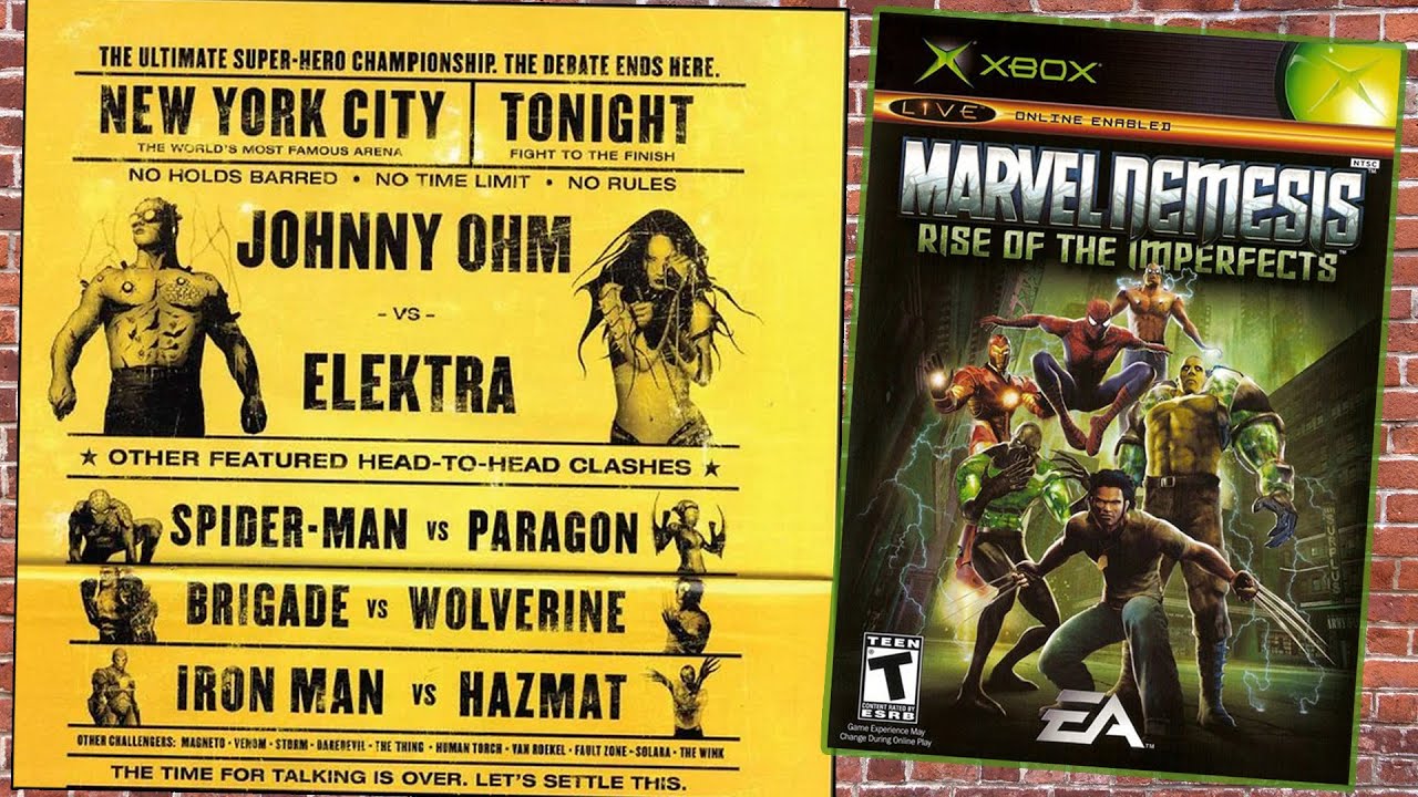 Marvel Nemesis: Rise of the Imperfects | Original Xbox Review