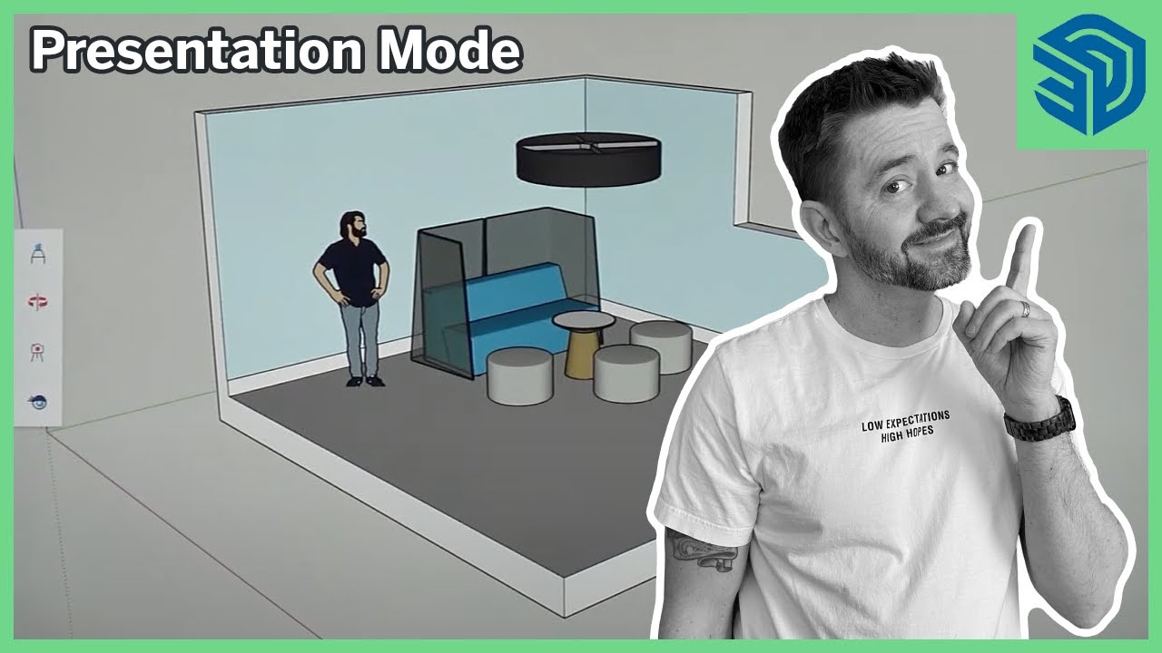Режим презентации — SketchUp для iPad