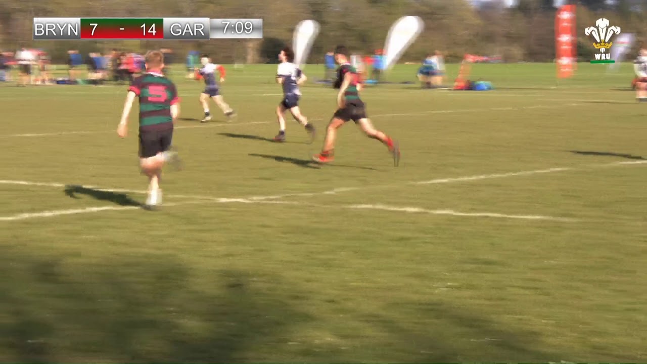 Garth Olwg v Bryntawe - Bechgyn Bl.9 Cynderfynol y Plat - 7 bob ochr Urdd WRU