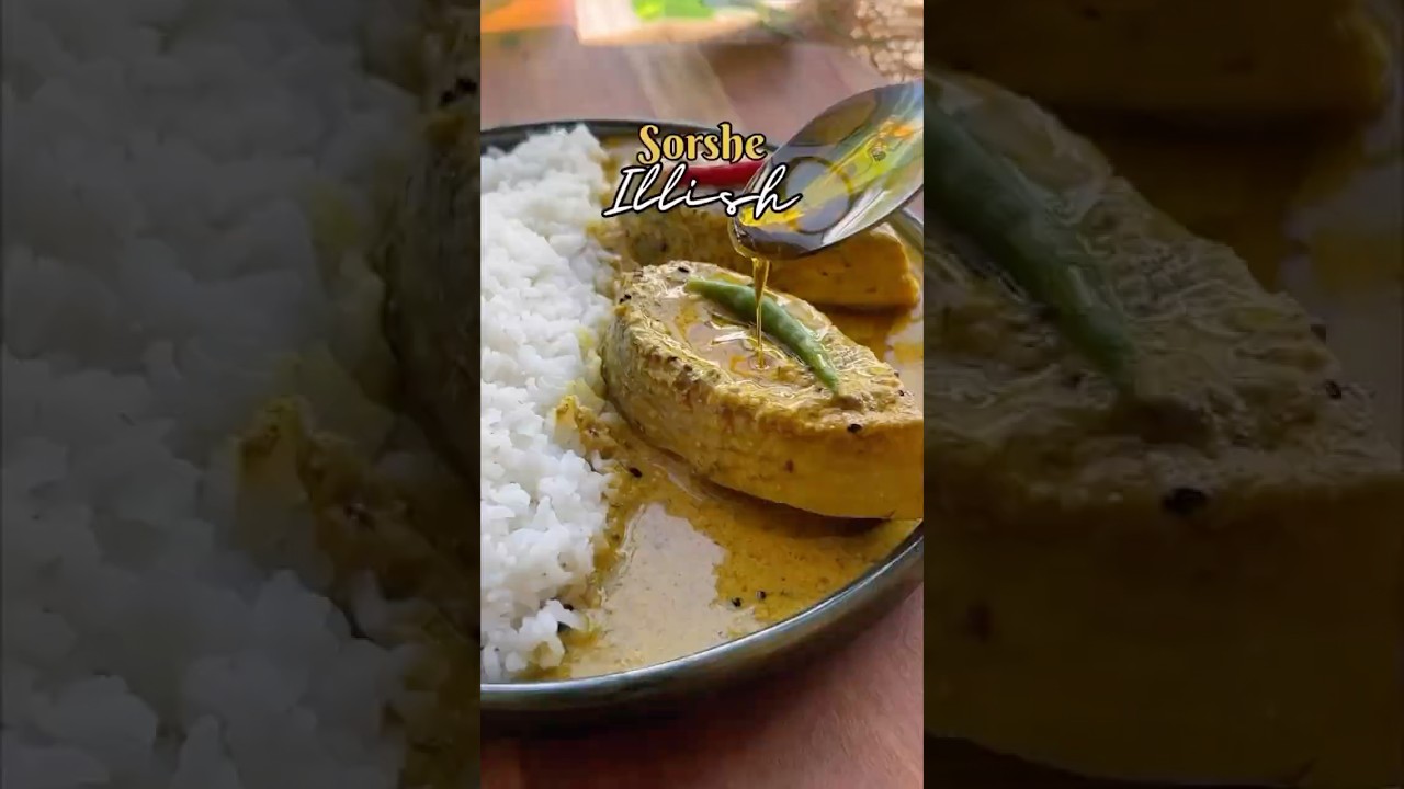 Sorshe Ilish Recipe | Authentic Bengali Hilsa in Mustard Gravy | Bengali Recipe #bengali #hilsa