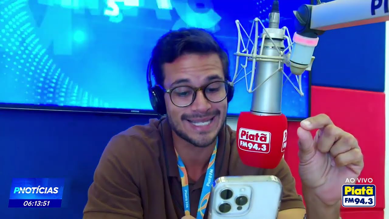 PNotícias Convida: Diego Brito • AO VIVO | Quarta | 18.03.26