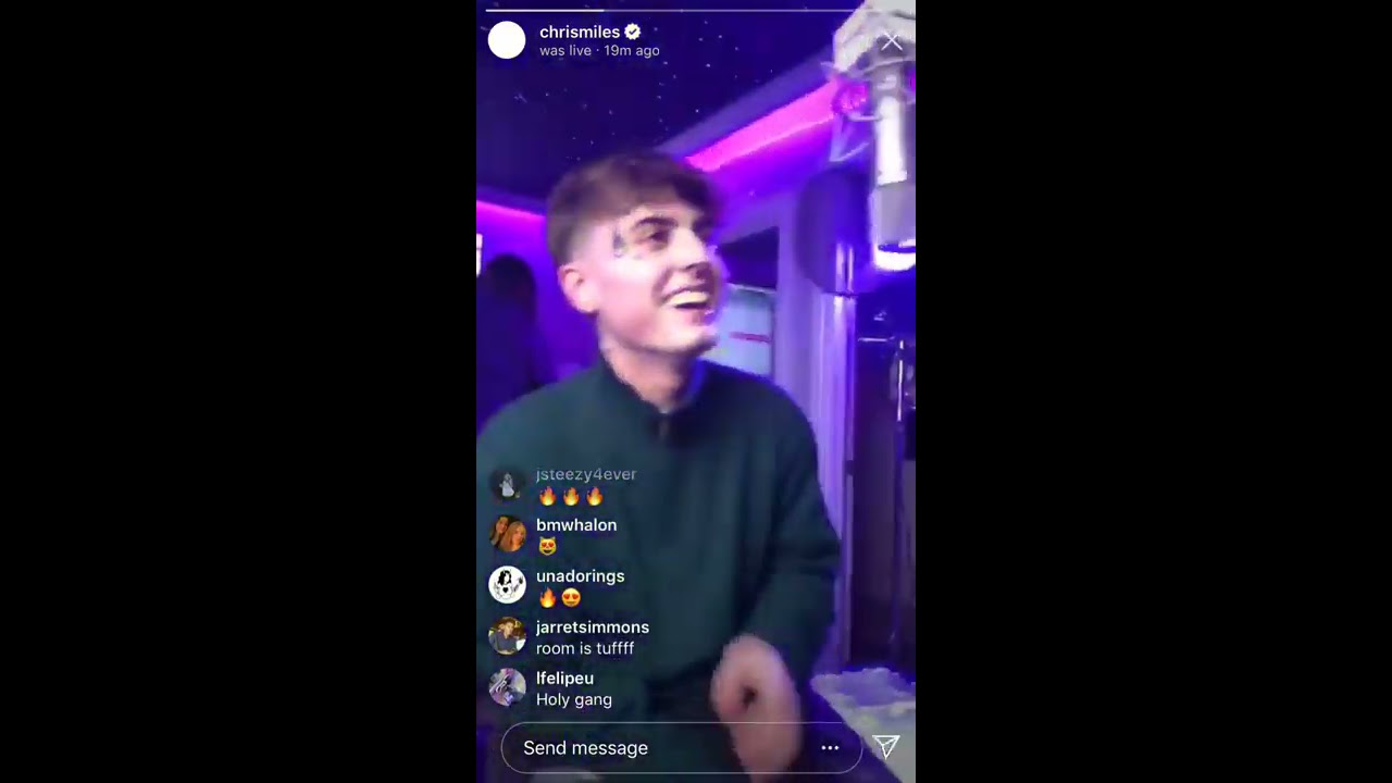 Chris Miles Live on Instagram Playing Old and New Songs For Fans (3/27/2020)