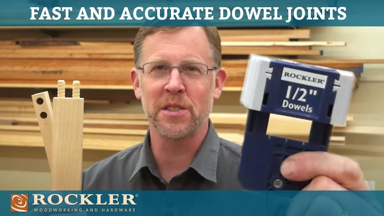Простые и точные соединения на шкантах | Rockler Innovation