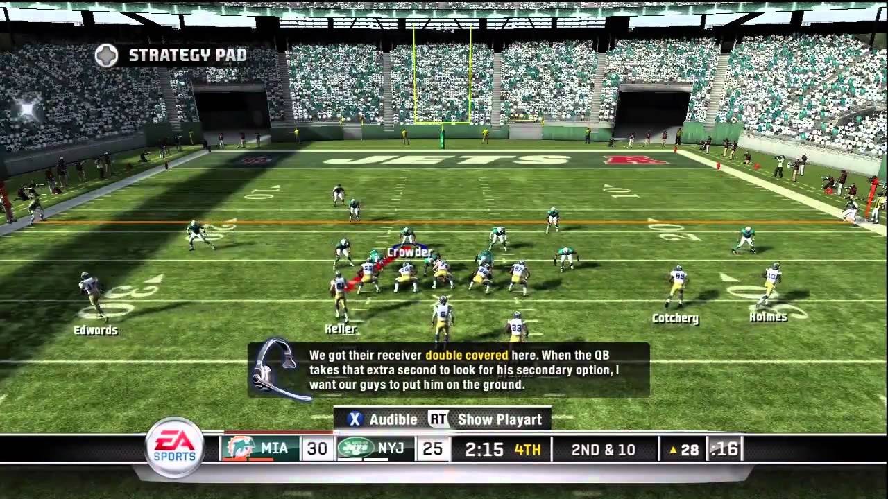 Nadasfan Plays Madden 11 Moments: 