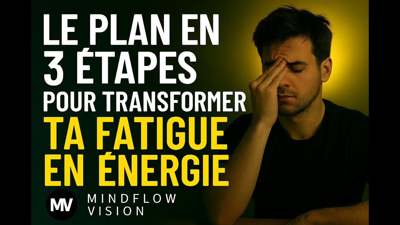Le plan en 3 étapes pour transformer ta fatigue en énergie