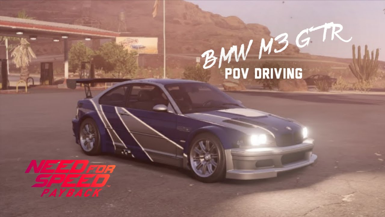 BMW M3 GTR POV Driving