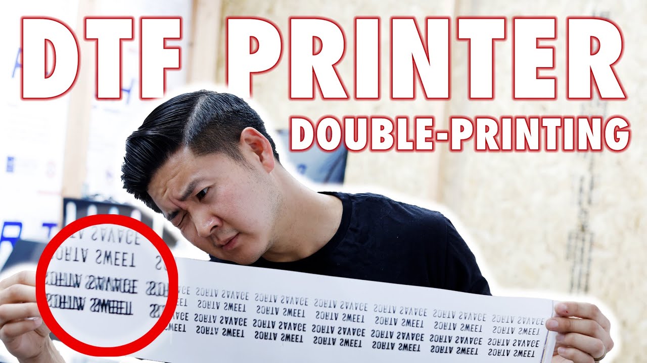 DTF Printer Double Printing Left Side of Film...It's Not What You Think It Is