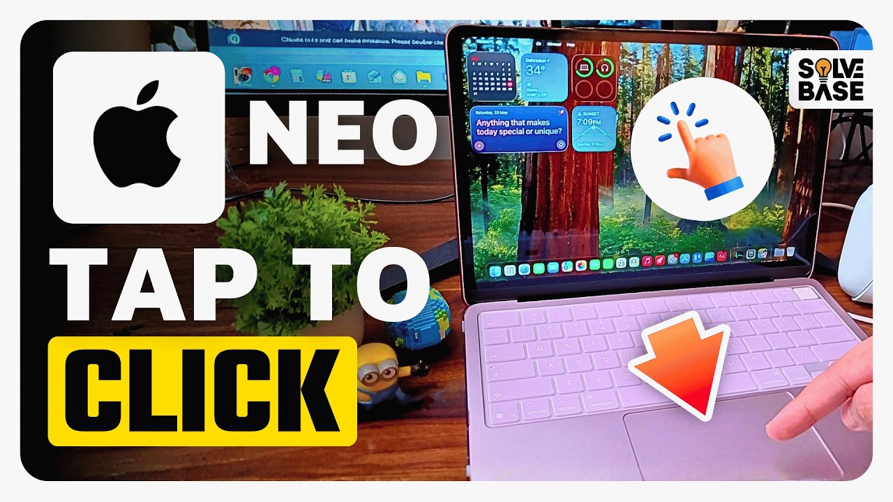 Как включить &laquo;нажатие касанием&raquo; на MacBook NEO (инструкция по клику касанием)