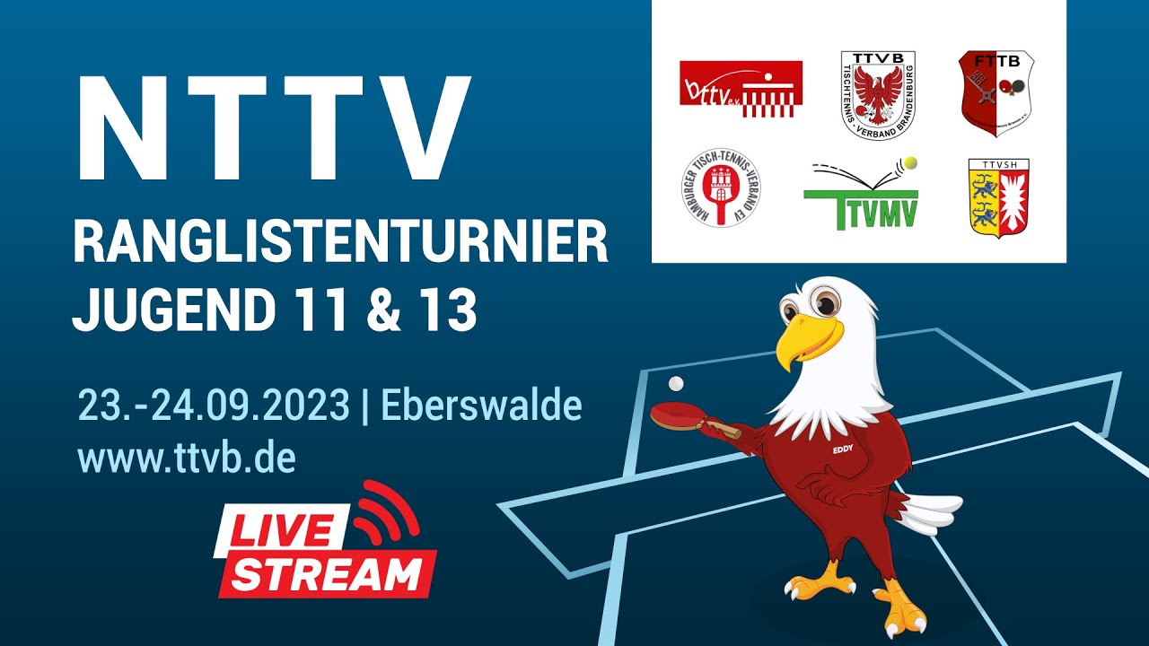 🏓 Tischtennis live aus Eberswalde Finow  | Regio1.Sport