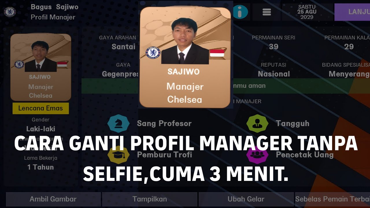 CARA GANTI FACEPACK MANAGER FM26 MOBILE TANPA SELFIE! (100% Work & Mudah)