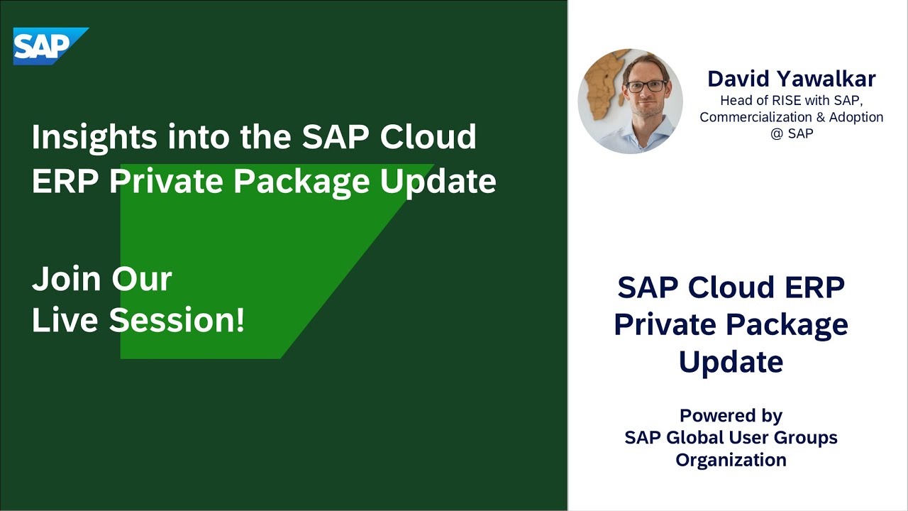 Insights into the SAP Cloud ERP Private Package Update