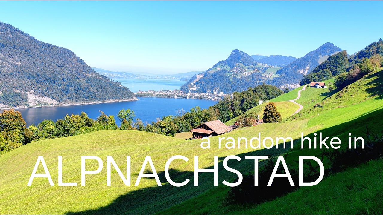 A Random Hike from Alnachstad to Stansstad | Switzerland vlog