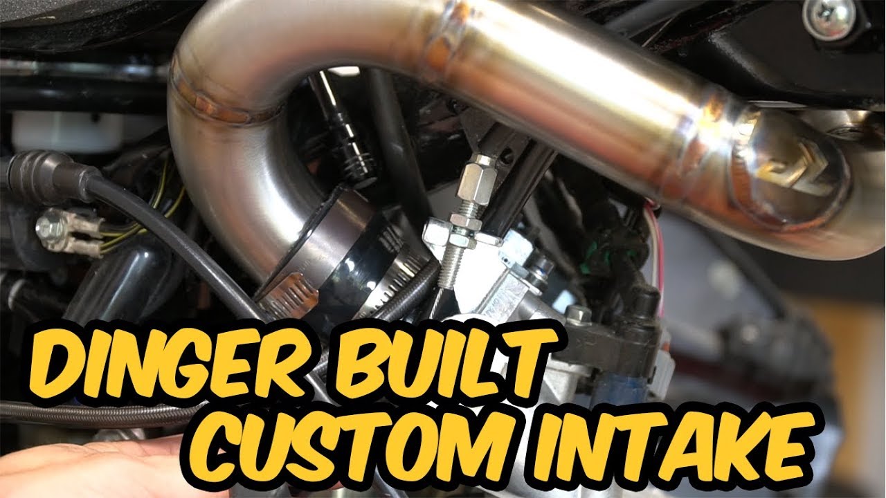 Dinger Built z125 Intake Install