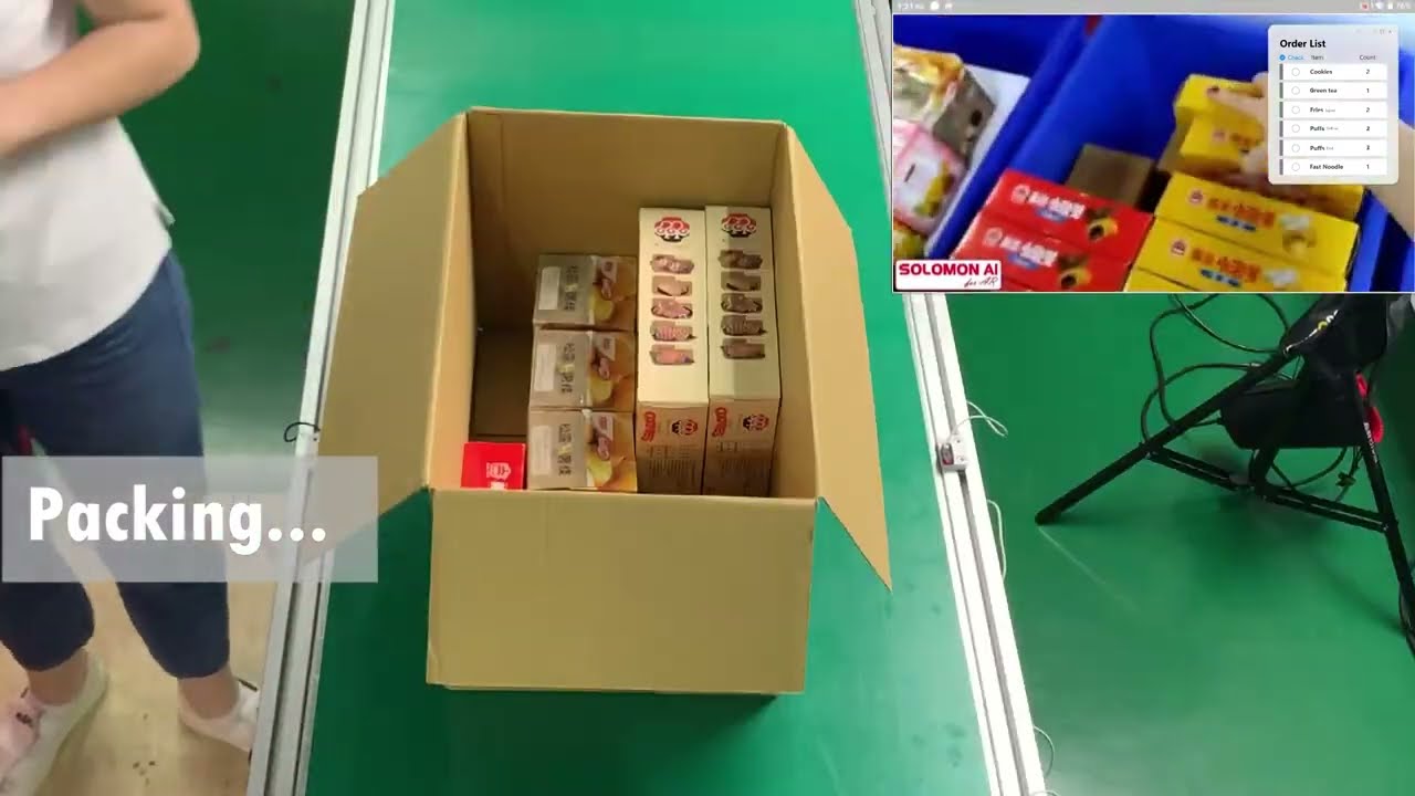 Order Fulfillment Using AR + AI | META-aivi