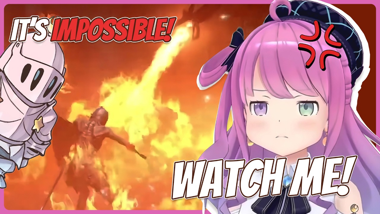 Persistent Princess Prevails Against Fiery Foe【Himemori Luna / Hololive / Eng Sub】