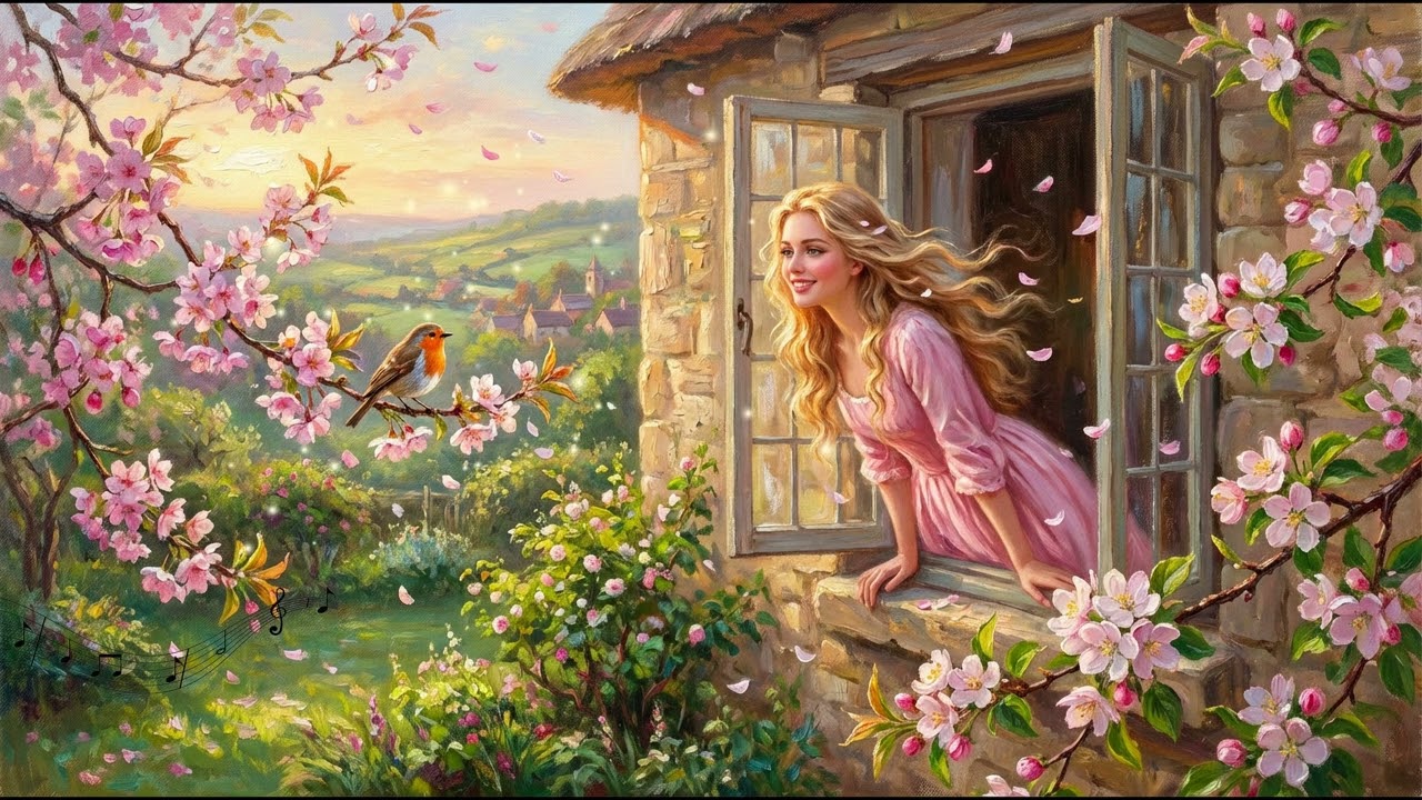 Melody of Blossoming Branches | Vintage Spring