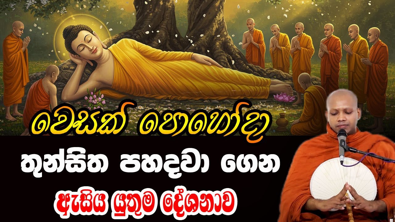 වෙසක් පොහෝදා සෑම බෞද්ධයෙක් ඇසිය යුතුම වටිනා දේශනාව | Hasalaka Seelawimala himi | 2025 | vesak poya