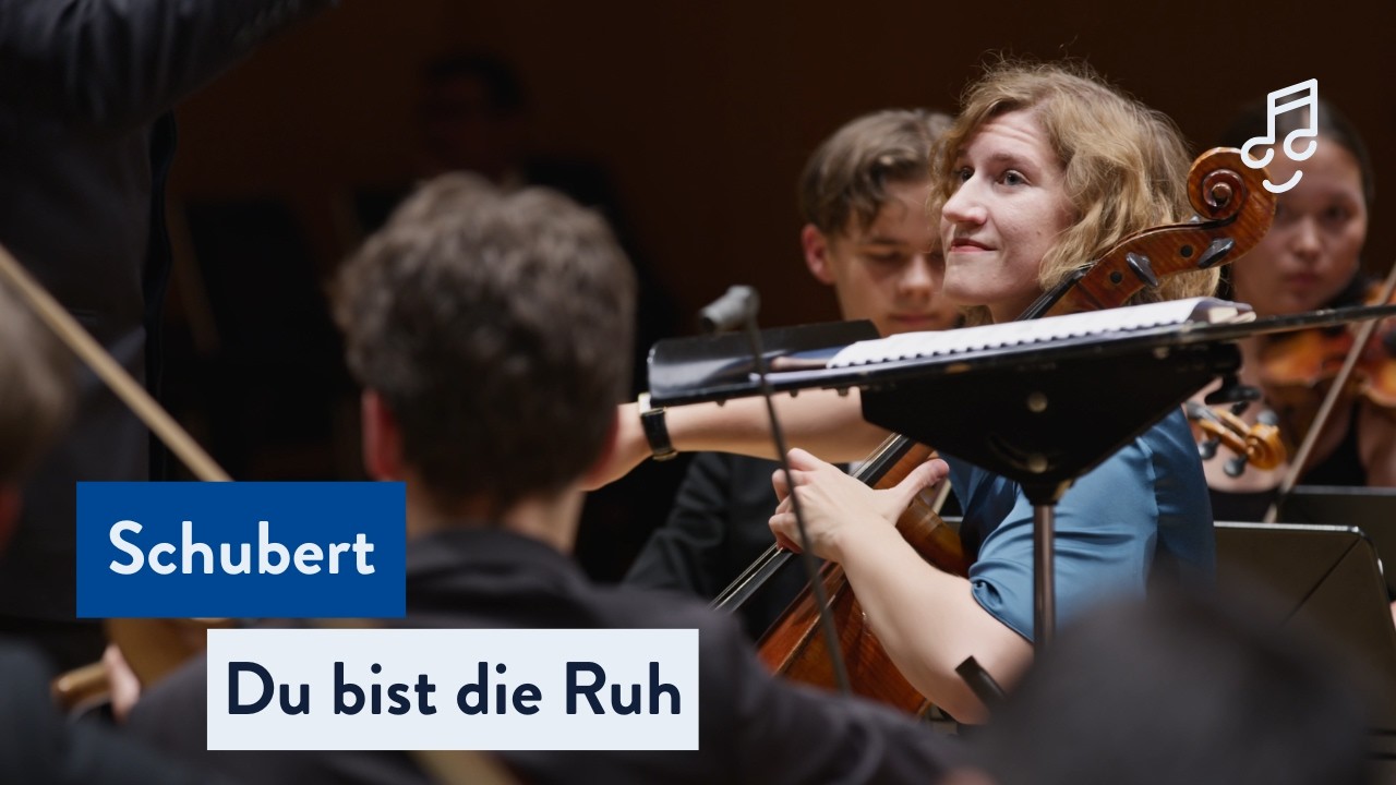 Schubert - Du bist die Ruh (Arr. for Cello) | Konstanze Pietschmann | Leslie Suganandarajah