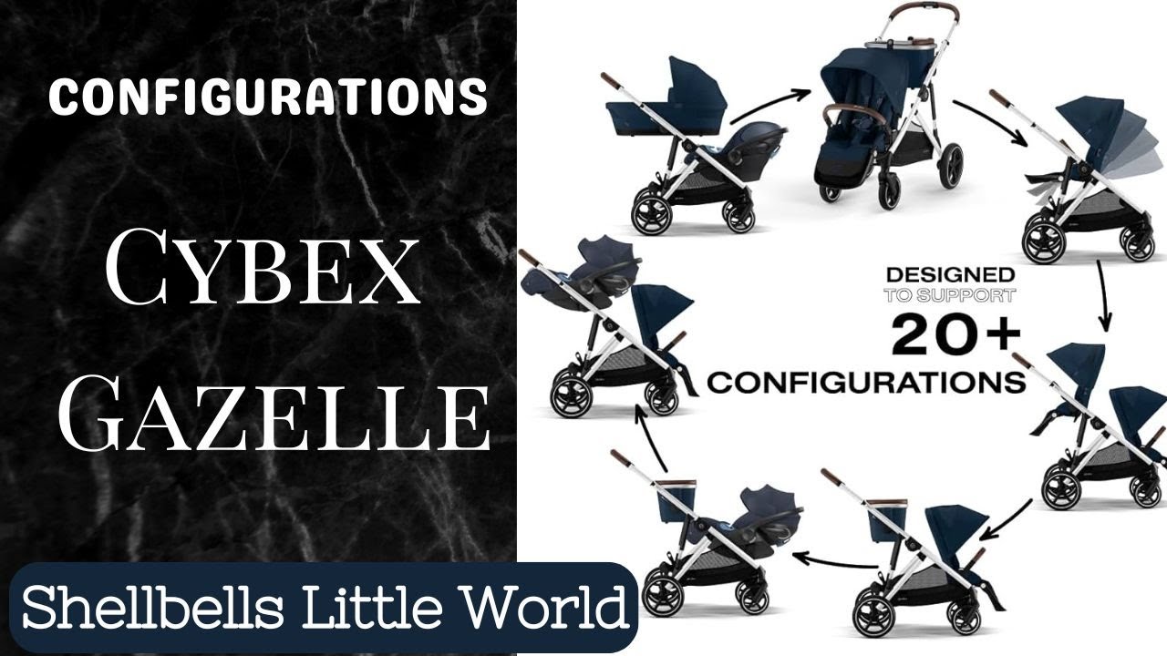 Конфигурации сидений Cybex Gazelle S