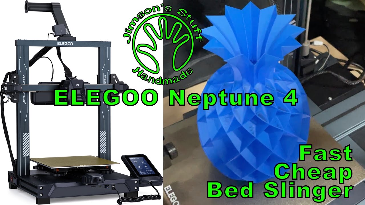 Elegoo Neptune 4, High Speed, Low Price 3D Printer