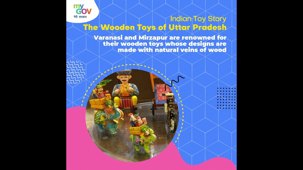 The Wooden toys of Uttar Pradesh - Indian Toy Story