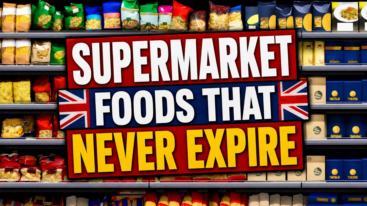 50 UK SURVIVAL FOODS You Must BUY (They Don't Expire!)