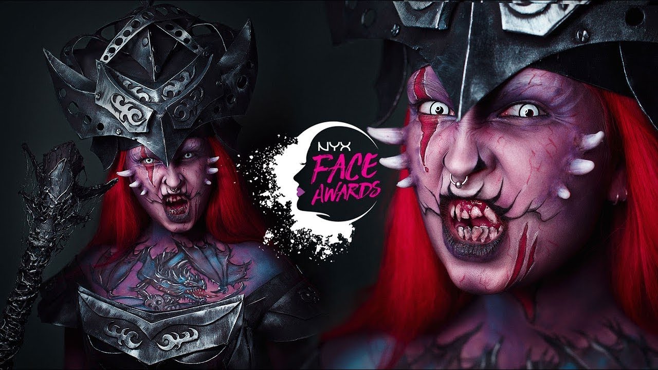 NYX FACE AWARDS RUSSIA 2018 • The Dragonslayer By Sofia Markova • #FACEAWARDSRUSSIA2018