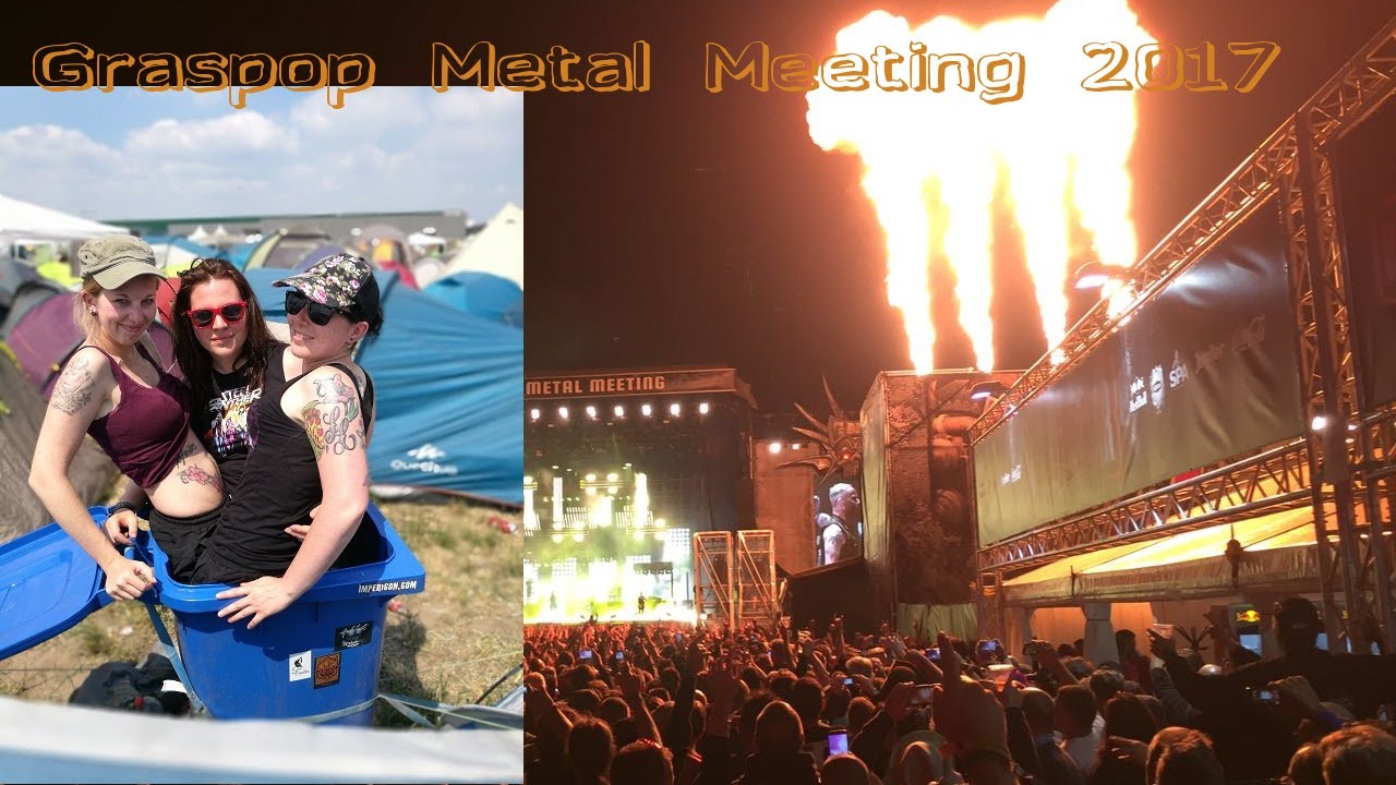GRASPOP METAL MEETING // GMM 2017 // Festival Vlog mit FRÄULEIN MIEZ