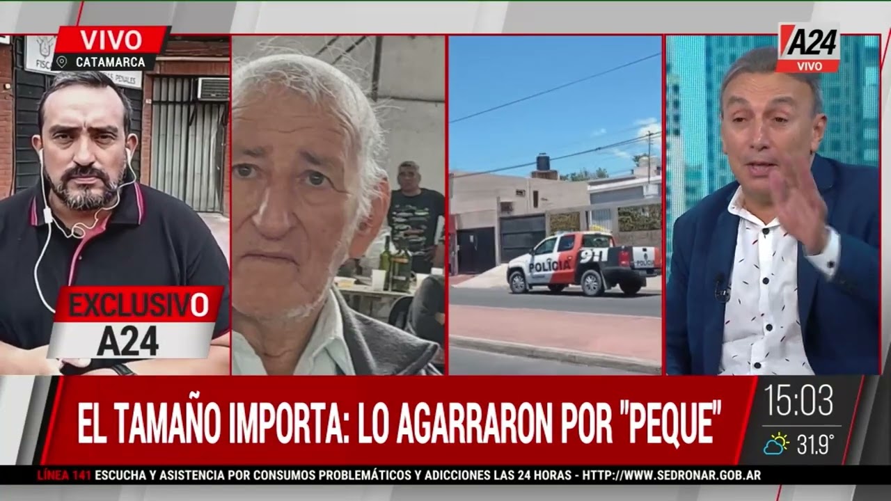 Asesinó a puntazos y lo identificaron por su altura en un video
