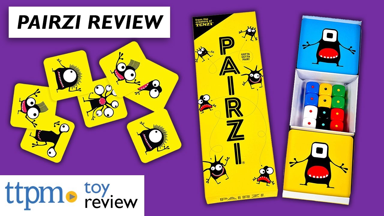 Pairzi Card Game Review from Carma Games