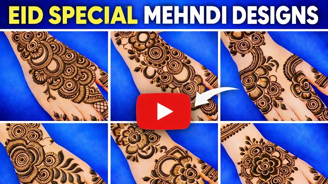 Beautiful mehandi designs for eid🌙 | Patti🌿wali mehandi | Gulab🥀ki mehandi | Arabic mehndi design