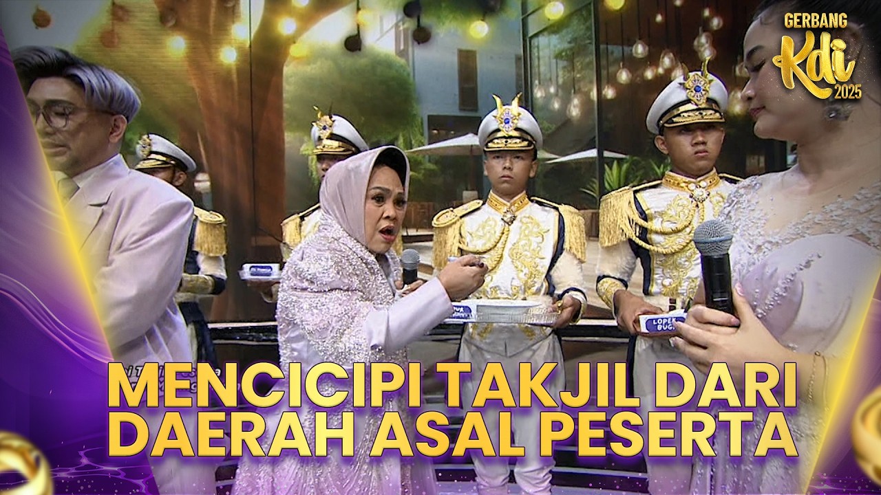 Dewan Juri Mencicipi Takjil Dari Daerah Asal Peserta | TOP 7 KDI