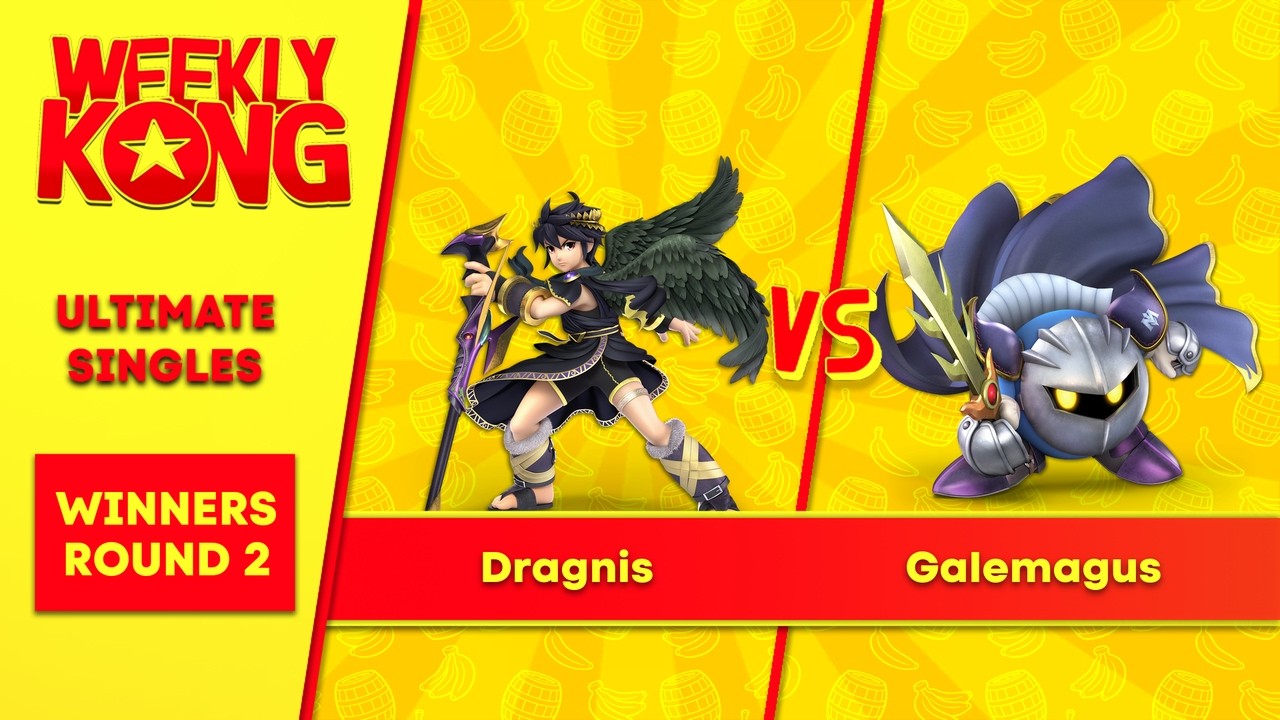 KONG#9 - Winners Round 2 - Dragnis (Dark Pit) VS Galemagus (Meta Knight)