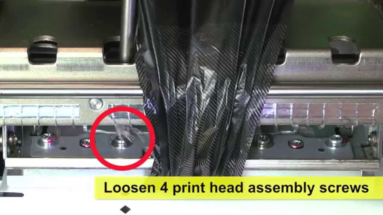 SATO Horticulture Printers - Print Head Alignment