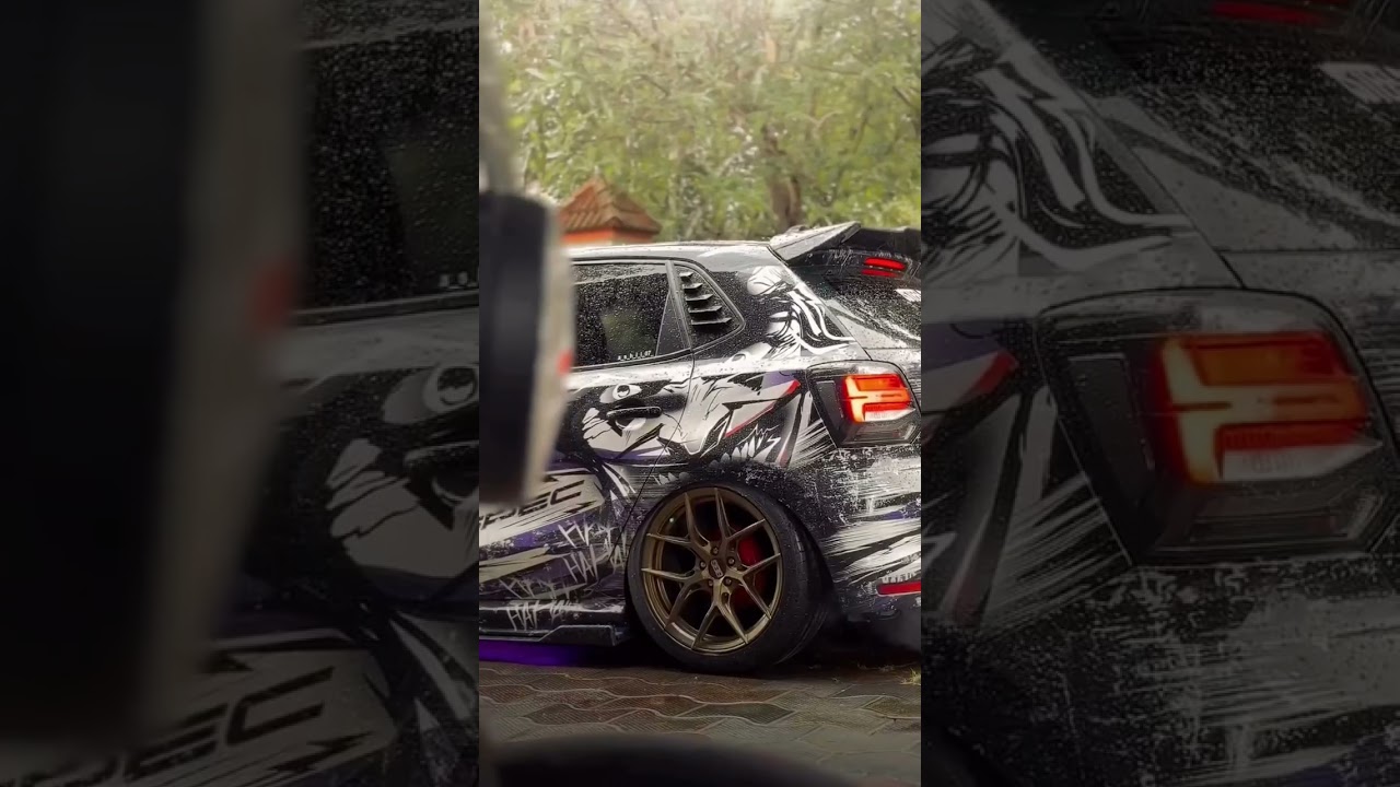 Volkswagen Polo GT Full modified🖤💜#volkswagen#kerala#polo#modified#carlovers#automobile#carcollect