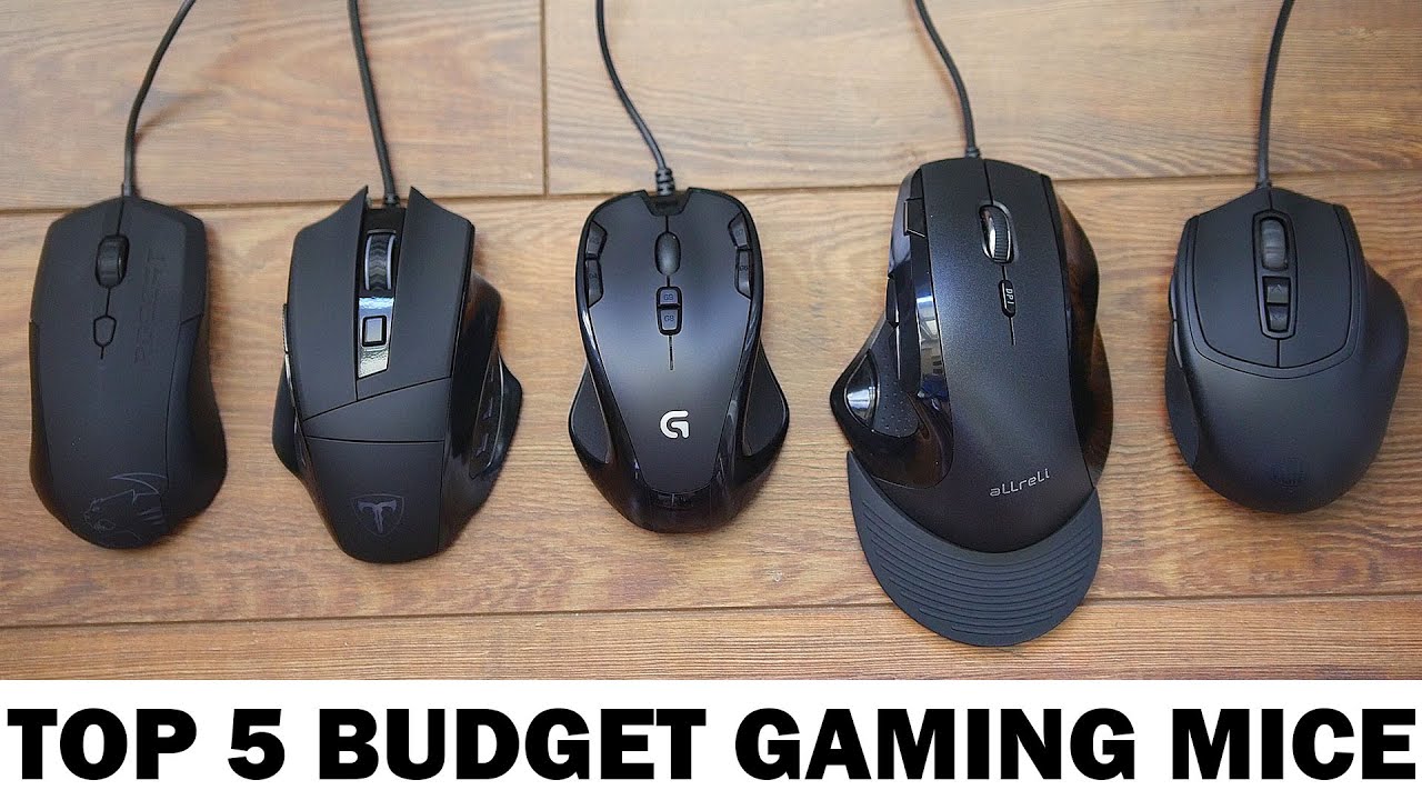 Top Five Budget Gaming Mice Under $30 (2016)