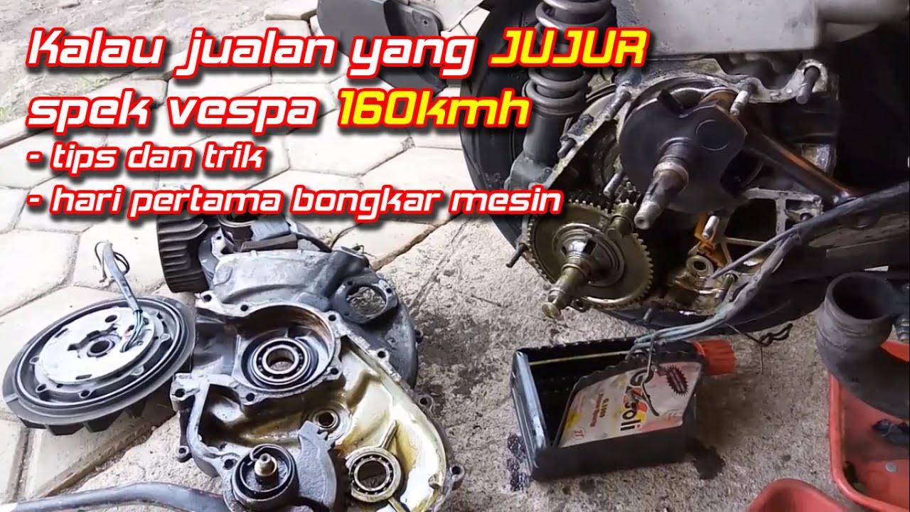 Tune Up Vespa, Kerja Tepat, Hemat dan Cepat || Aji VAS