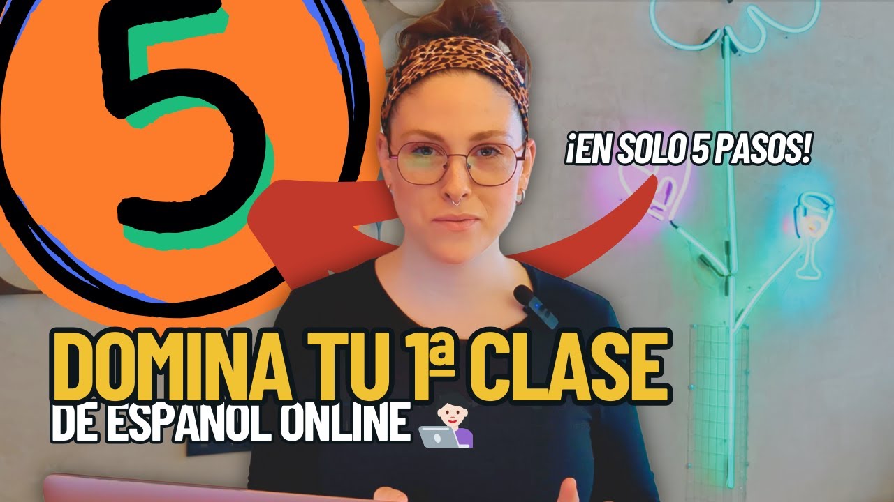 Cómo dar tu primera clase de español ONLINE a extranjeros