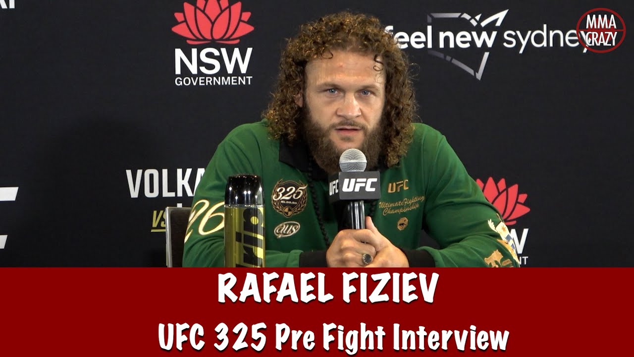 Rafael Fiziev NOT HAPPY with question, explains making fun of Jean Silva &  Fighting Mauricio Ruffy
