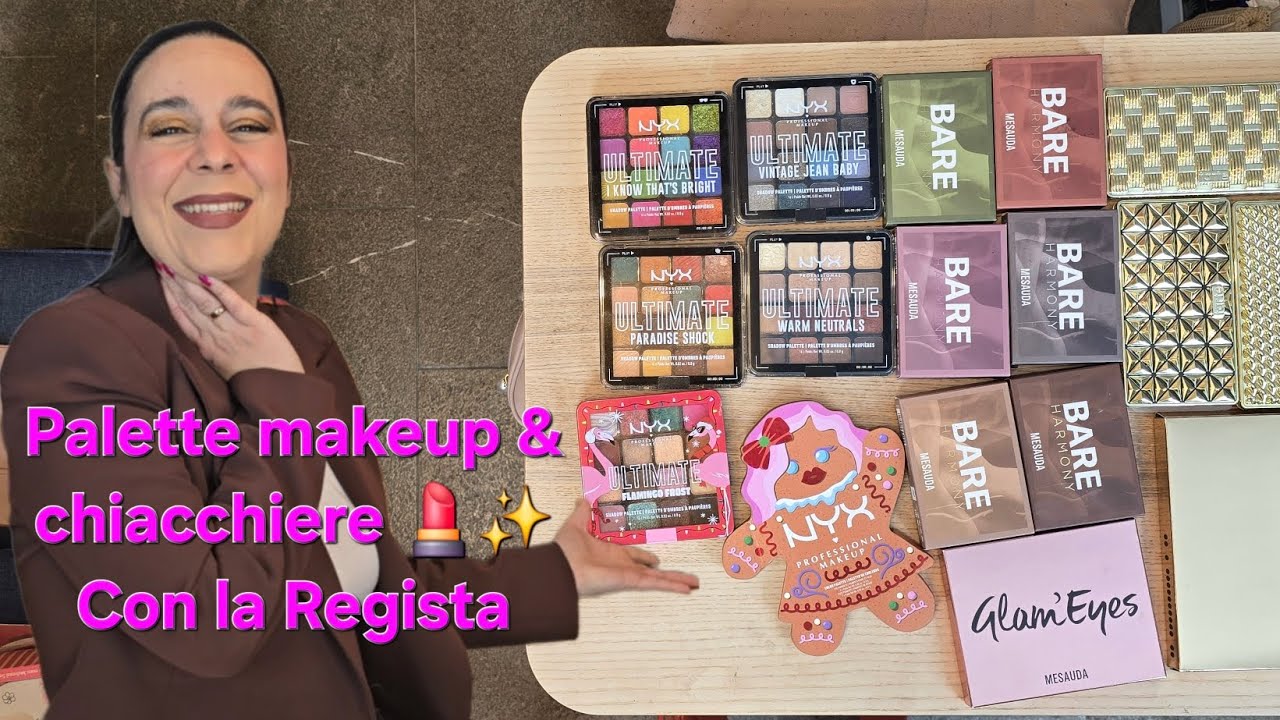 Makeup Collection: palette Tarte, Natasha Denona, NYX, Mesauda 💋✨ Scelte & consigli!  #makeup #top 