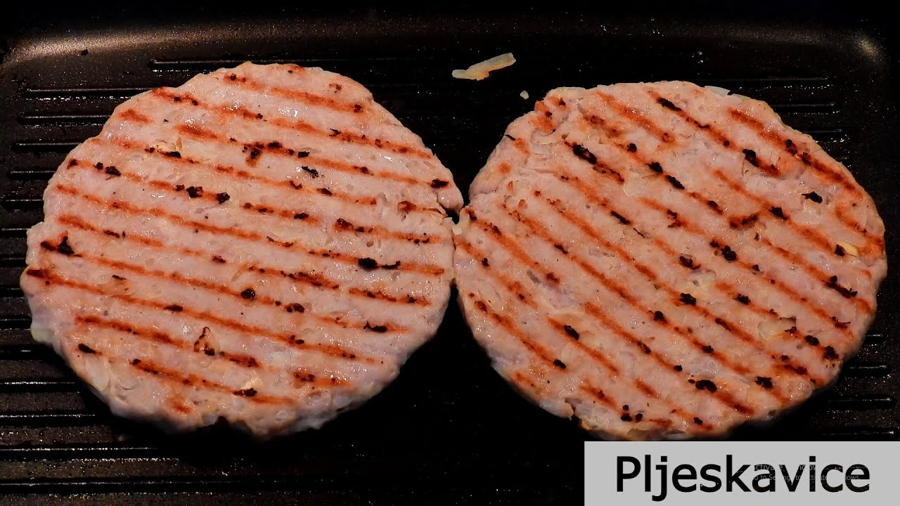 Kako se pravi Pljeskavica - Recept za Domaće Pljeskavice