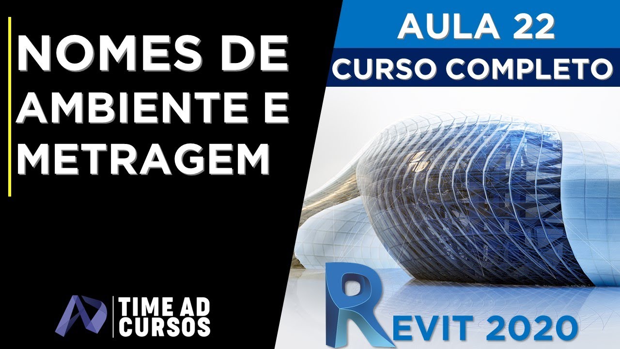 Aula 22 | Comando Ambiente, Separador e identificador de ambiente | Revit 2020 Curso completo