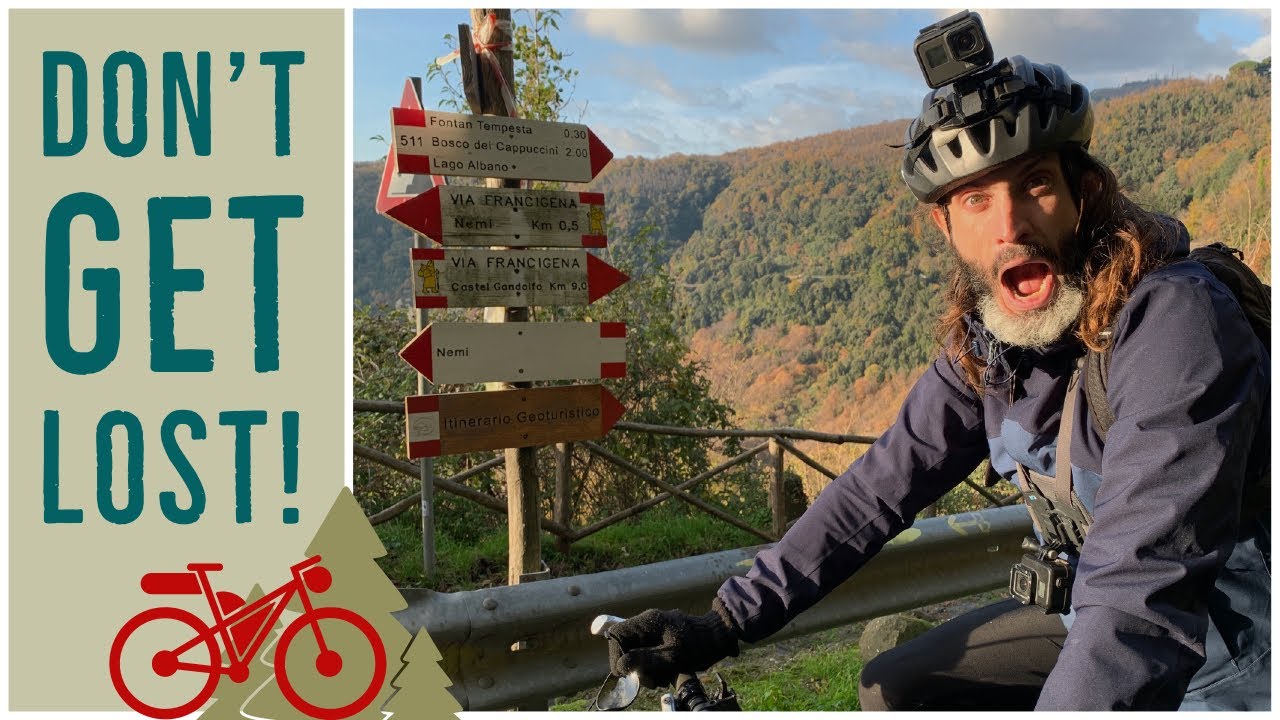 SOUTH VIA FRANCIGENA BY BIKE UPDATED | STAGE 1 | FROM ROME TO CORI - Subtitles EN/PT/ES/DE/FR/NO/OL