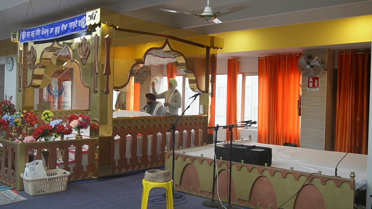 LIVE KIRTAN DARBAR GURDWARA SINGH SABHA PARMA