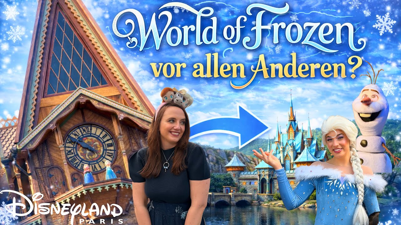 🔥 WORLD OF FROZEN VOR ALLEN ANDEREN?! Disneyland Pass Preview erklärt ❄️