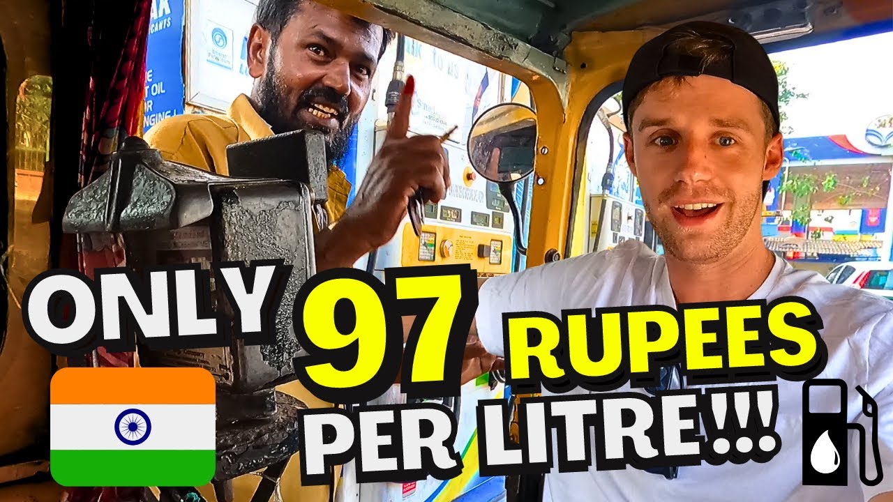 Only 400 RUPEES of Petrol to fill my TUKTUK Drivers Tank! 🇮🇳
